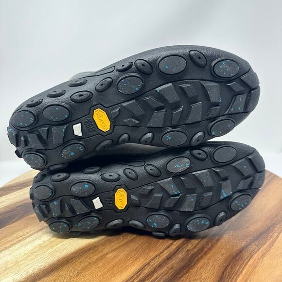 Merrell Jungle Mid Zip Polar Boots Men’s 9 Castlerock Grey Waterproof Ice NWT - Picture 5 of 9